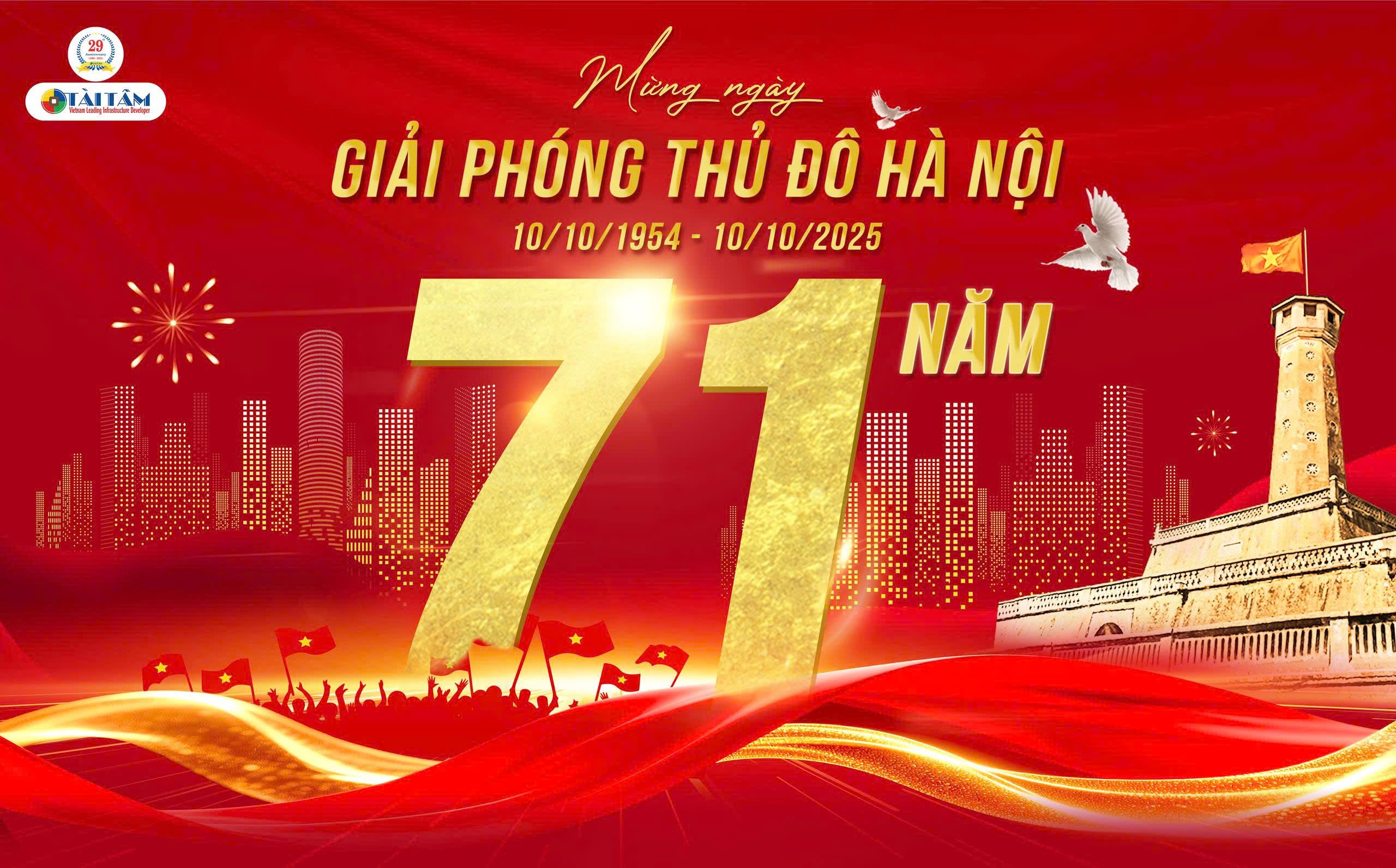 TỰ HÀO HÀ NỘI – 71 NĂM GIẢI PHÓNG THỦ ĐÔ (10/10/1954 – 10/10/2025)