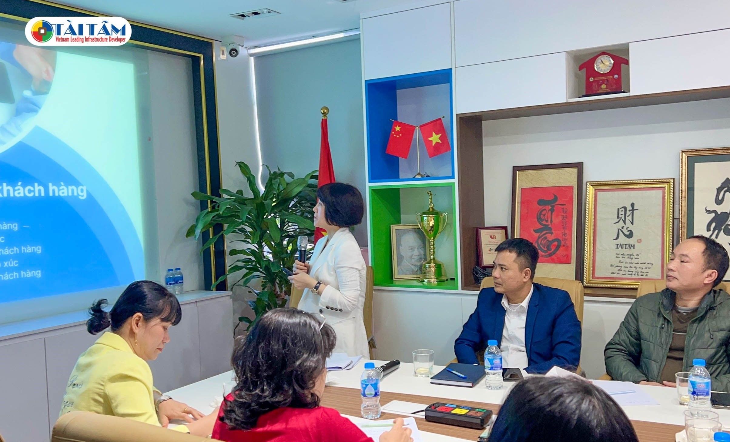 TẬP ĐOÀN TÀI TÂM TỔ CHỨC THÀNH CÔNG CHƯƠNG TRÌNH ĐÀO TẠO NỘI BỘ “KỸ NĂNG GIAO TIẾP VỚI KHÁCH HÀNG”