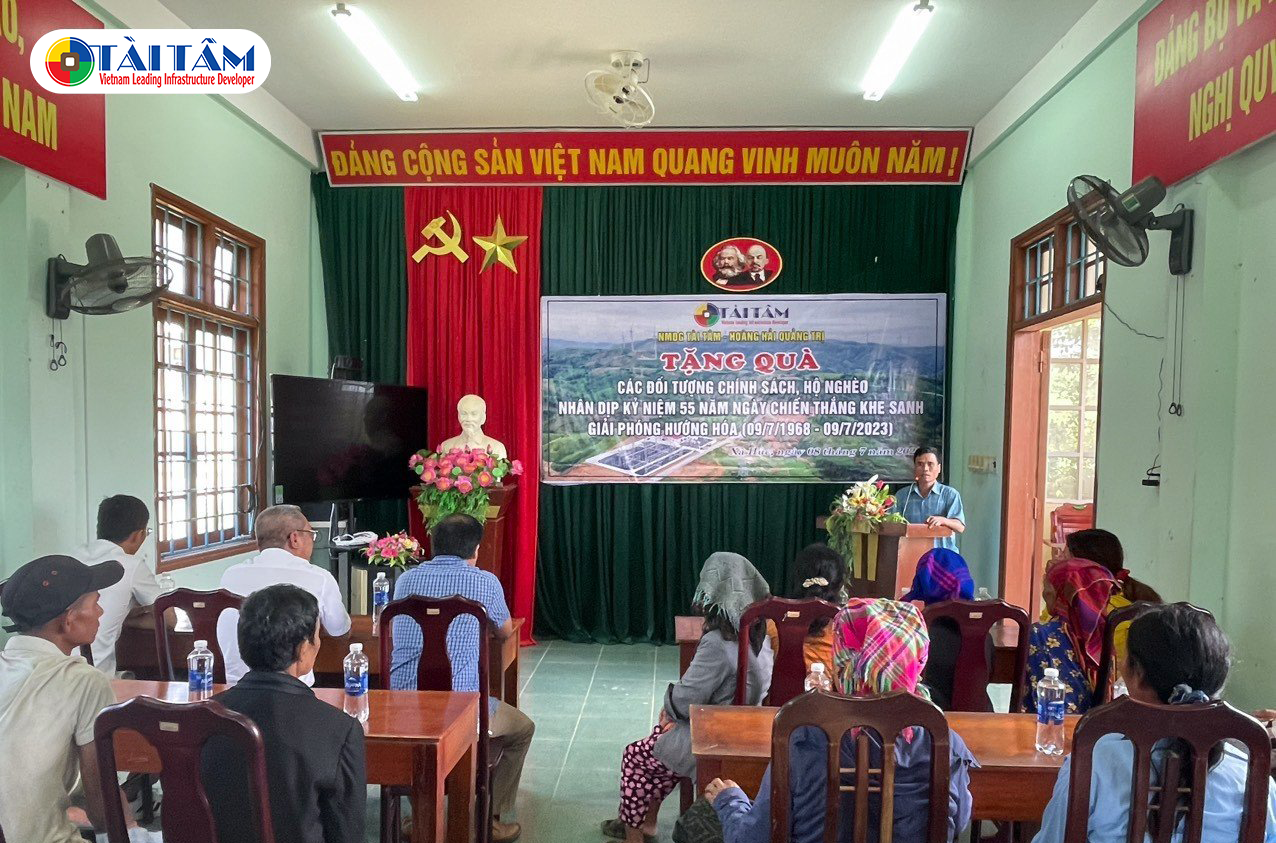 TẬP ĐOÀN TÀI TÂM ĐỒNG HÀNH CÙNG CHÍNH QUYỀN ĐỊA PHƯƠNG TRIỂN KHAI NHIỀU HOẠT ĐỘNG Ý NGHĨA NHÂN DỊP KỶ NIỆM 55 NĂM NGÀY CHIẾN THẮNG KHE SANH, GIẢI PHÓNG HƯỚNG HÓA