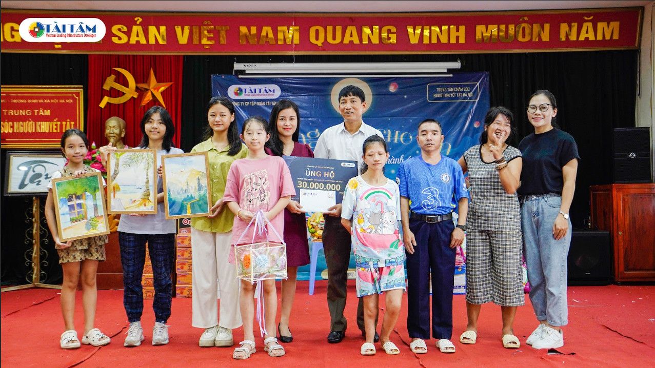 TẬP ĐOÀN TÀI TÂM TỔ CHỨC CHƯƠNG TRÌNH THIỆN NGUYỆN “TRUNG THU CHO EM” NHÂN DỊP TẾT TRUNG THU 2023